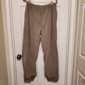 Weatherproof Performance Stretch Waist Men's L Tan Lined Pants